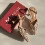 Zara Crystal Slingback Heel